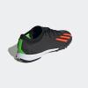 imageadidas UnisexChild X Speedportal3 Turf Soccer ShoesBlackSolar RedSolar Green