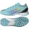 imageadidas UnisexChild X Speedportal3 Turf Soccer ShoesClear AquaSolar RedPower Blue