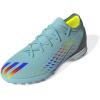 imageadidas UnisexChild X Speedportal3 Turf Soccer ShoesClear AquaSolar RedPower Blue