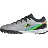 imageadidas UnisexChild X Speedportal3 Turf Soccer ShoesSilver Metalliccore Blacksolar Yellow