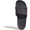 imageadidas Womens Adilette Comfort Slide SandalAurora Black Core Black Aurora Black