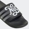 imageadidas Womens Adilette Comfort Slide SandalBlackWhiteBlack