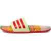imageadidas Womens Adilette Comfort Slide SandalPearl CitrineLush RedPearl Citrine