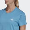 imageadidas Womens Aeroready Designed 2 Move Sport TeeApp Sky RushWhite