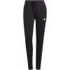 imageadidas Womens Aeroready Sereno Cut 3Stripes Slim Tapered Tracksuit BottomsBlackGreyWhite