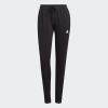 imageadidas Womens Aeroready Sereno Cut 3Stripes Slim Tapered Tracksuit BottomsBlackGreyWhite
