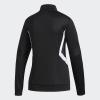 imageadidas Womens Alphaskin Tiro Training JacketBlackWhite
