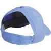 imageadidas Womens Backless Ponytail Hat Adjustable Fit Baseball CapBlue FusionGlow Blue