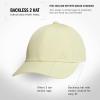 imageadidas Womens Backless Ponytail Hat Adjustable Fit Baseball CapPowder Yellow