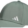 imageadidas Womens Backless Ponytail Hat Adjustable Fit Baseball CapSilver GreenSilver Metallic