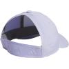 imageadidas Womens Backless Ponytail Hat Adjustable Fit Baseball CapViolet Tone Purple