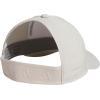 imageadidas Womens Backless Ponytail Hat Adjustable Fit Baseball CapWonder Alumina GreyWhite