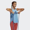 imageadidas Womens Badge of Sport Logo TankHazy BlueCrew NavyCrew Navy