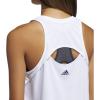 imageadidas Womens Badge of Sport Logo TankWhiteCrew RedCrew Navy