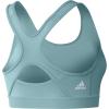 imageadidas Womens Believe This MediumSupport Workout Logo BraMint ToneOrbit Violet