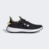 imageadidas Womens Cloudfoam Pure Sportswear SneakersBlackBlackPulse Lime