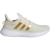 imageadidas Womens Cloudfoam Pure Sportswear SneakersWhiteGold MetallicWonder White