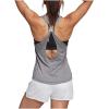 imageadidas Womens Club Tie Tennis TankDark Grey Heather