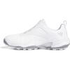 imageadidas Womens Codechaos Boa 25 Spikeless Golf Shoes SneakerFootwear WhiteSilver MetallicGrey Two