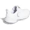 imageadidas Womens Codechaos Boa 25 Spikeless Golf Shoes SneakerFootwear WhiteSilver MetallicGrey Two