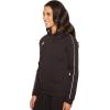 imageadidas Womens Core 18 HoodieBlackWhite