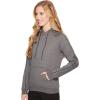imageadidas Womens Core 18 HoodieDark Grey HeatherBlack