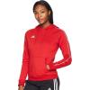 imageadidas Womens Core 18 HoodiePower RedWhite