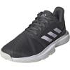 imageadidas Womens Courtjam Bounce Tennis ShoeGreyPurple TintWhite