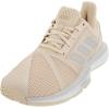 imageadidas Womens Courtjam Bounce Tennis ShoeLinenGreyWhite