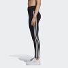 imageadidas Womens Designed 2 Move 3Stripes Highrise Long TightsBlackWhite