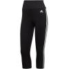 imageadidas Womens Designed 2 Move Highrise 3Stripes 34 Sport TightsBlackWhite