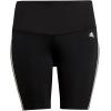 imageadidas Womens Designed 2 Move Highrise Short Sport TightsBlackWhite