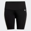 imageadidas Womens Designed 2 Move Highrise Short Sport TightsBlackWhite