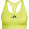 imageadidas Womens Dont Rest Alphaskin Padded BraAcid YellowBlack