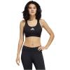 imageadidas Womens Dont Rest Alphaskin Padded BraBlack