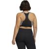 imageadidas Womens Dont Rest Alphaskin Padded BraDark Grey HeatherBlack