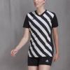 imageadidas Womens Entrada 22 Graphic JerseyBlackWhite