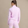 imageadidas Womens Essentials 3Stripe Track JacketBliss LilacWhite