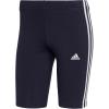 imageadidas Womens Essentials 3Stripes Bike ShortsLegend InkWhite