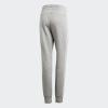 imageadidas Womens Essentials 3Stripes Fleece JoggersMedium Grey HeatherWhite