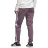 imageadidas Womens Essentials 3Stripes PantsPreloved PurpleWhite