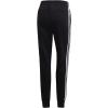 imageadidas Womens Essentials 3Stripes Tricot JoggersBlackWhite