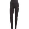 imageadidas Womens Essentials HighWaisted Logo LeggingsBlackBliss Pink