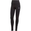 imageadidas Womens Essentials HighWaisted Logo LeggingsBlackLight Aqua
