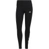 imageadidas Womens Essentials HighWaisted Logo LeggingsBlackWhite
