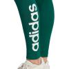 imageadidas Womens Essentials HighWaisted Logo LeggingsCollegiate GreenWhite