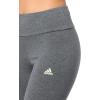 imageadidas Womens Essentials HighWaisted Logo LeggingsDark Grey Heather