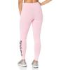imageadidas Womens Essentials HighWaisted Logo LeggingsLegend InkIce Mint