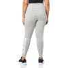 imageadidas Womens Essentials HighWaisted Logo LeggingsMedium Grey Heather