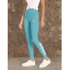 imageadidas Womens Essentials HighWaisted Logo LeggingsPreloved BlueWhite